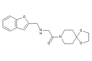 2-(benzofuran-2-ylmethylamino)-1-(1,4-dioxa-8-azaspiro[4.5]decan-8-yl)ethanone