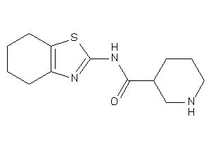 N-(4,5,6,7-tetrahydro-1,3-benzothiazol-2-yl)nipecotamide