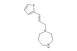 1-[3-(2-thienyl)allyl]-1,4-diazepane