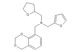 4H-1,3-benzodioxin-8-ylmethyl-(2-furfuryl)-(tetrahydrofurfuryl)amine