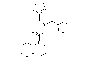 1-(3,4,4a,5,6,7,8,8a-octahydro-2H-quinolin-1-yl)-2-[2-furfuryl(tetrahydrofurfuryl)amino]ethanone