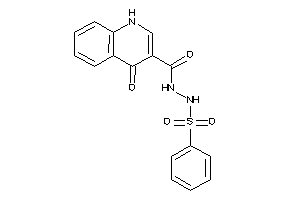 Image of N'-besyl-4-keto-1H-quinoline-3-carbohydrazide