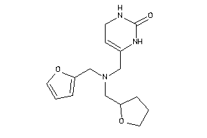 6-[[2-furfuryl(tetrahydrofurfuryl)amino]methyl]-3,4-dihydro-1H-pyrimidin-2-one