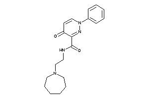 N-[2-(azepan-1-yl)ethyl]-4-keto-1-phenyl-pyridazine-3-carboxamide