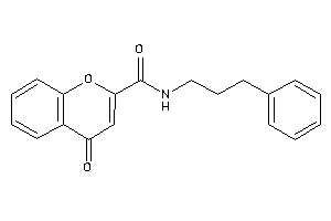 4-keto-N-(3-phenylpropyl)chromene-2-carboxamide