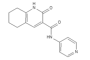 Image of 2-keto-N-(4-pyridyl)-5,6,7,8-tetrahydro-1H-quinoline-3-carboxamide