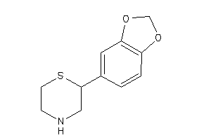 2-(1,3-benzodioxol-5-yl)thiomorpholine