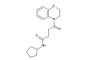 N-cyclopentyl-4-(2,3-dihydro-1,4-benzothiazin-4-yl)-4-keto-butyramide