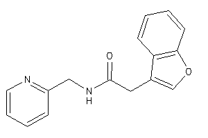 2-(benzofuran-3-yl)-N-(2-pyridylmethyl)acetamide