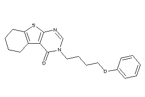 3-(4-phenoxybutyl)-5,6,7,8-tetrahydrobenzothiopheno[2,3-d]pyrimidin-4-one