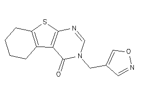 3-(isoxazol-4-ylmethyl)-5,6,7,8-tetrahydrobenzothiopheno[2,3-d]pyrimidin-4-one