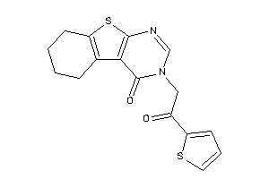 3-[2-keto-2-(2-thienyl)ethyl]-5,6,7,8-tetrahydrobenzothiopheno[2,3-d]pyrimidin-4-one