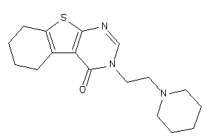 3-(2-piperidinoethyl)-5,6,7,8-tetrahydrobenzothiopheno[2,3-d]pyrimidin-4-one