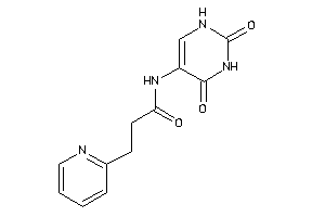 N-(2,4-diketo-1H-pyrimidin-5-yl)-3-(2-pyridyl)propionamide