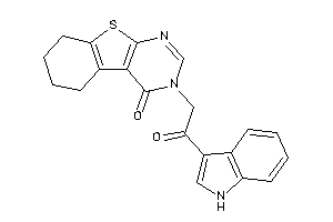 3-[2-(1H-indol-3-yl)-2-keto-ethyl]-5,6,7,8-tetrahydrobenzothiopheno[2,3-d]pyrimidin-4-one