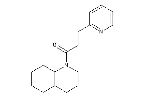 1-(3,4,4a,5,6,7,8,8a-octahydro-2H-quinolin-1-yl)-3-(2-pyridyl)propan-1-one