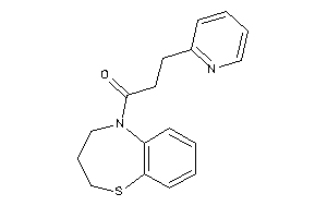 1-(3,4-dihydro-2H-1,5-benzothiazepin-5-yl)-3-(2-pyridyl)propan-1-one