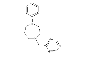 1-(2-pyridyl)-4-(s-triazin-2-ylmethyl)-1,4-diazepane