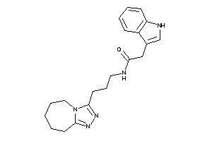 2-(1H-indol-3-yl)-N-[3-(6,7,8,9-tetrahydro-5H-[1,2,4]triazolo[4,3-a]azepin-3-yl)propyl]acetamide