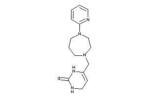 Image of 6-[[4-(2-pyridyl)-1,4-diazepan-1-yl]methyl]-3,4-dihydro-1H-pyrimidin-2-one