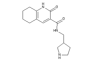 2-keto-N-(pyrrolidin-3-ylmethyl)-5,6,7,8-tetrahydro-1H-quinoline-3-carboxamide