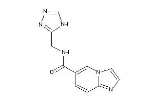 N-(4H-1,2,4-triazol-3-ylmethyl)imidazo[1,2-a]pyridine-6-carboxamide