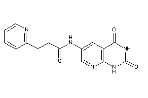 N-(2,4-diketo-1H-pyrido[2,3-d]pyrimidin-6-yl)-3-(2-pyridyl)propionamide