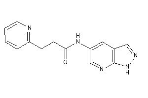 N-(1H-pyrazolo[3,4-b]pyridin-5-yl)-3-(2-pyridyl)propionamide