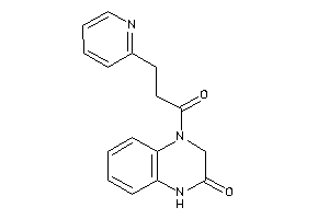 4-[3-(2-pyridyl)propanoyl]-1,3-dihydroquinoxalin-2-one