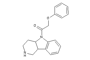1-(1,2,3,4,4a,9b-hexahydropyrido[4,3-b]indol-5-yl)-2-phenoxy-ethanone
