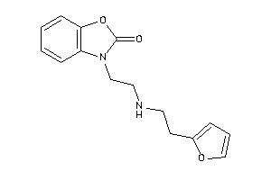 3-[2-[2-(2-furyl)ethylamino]ethyl]-1,3-benzoxazol-2-one