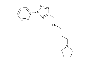 (2-phenyltriazol-4-yl)methyl-(3-pyrrolidinopropyl)amine