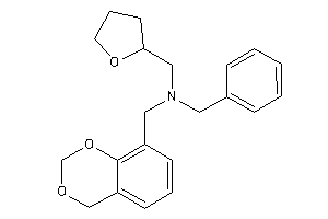 4H-1,3-benzodioxin-8-ylmethyl-benzyl-(tetrahydrofurfuryl)amine