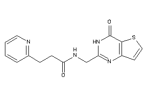 Image of N-[(4-keto-3H-thieno[3,2-d]pyrimidin-2-yl)methyl]-3-(2-pyridyl)propionamide