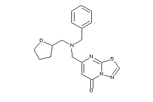 7-[[benzyl(tetrahydrofurfuryl)amino]methyl]-[1,3,4]thiadiazolo[3,2-a]pyrimidin-5-one