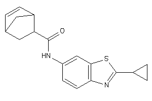 N-(2-cyclopropyl-1,3-benzothiazol-6-yl)bicyclo[2.2.1]hept-2-ene-5-carboxamide