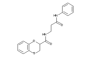 N-(3-anilino-3-keto-propyl)-2,3-dihydro-1,4-benzoxathiine-2-carboxamide