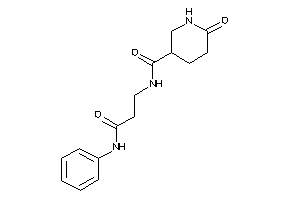 N-(3-anilino-3-keto-propyl)-6-keto-nipecotamide