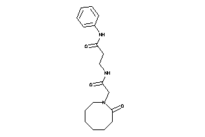 Image of 3-[[2-(2-ketoazocan-1-yl)acetyl]amino]-N-phenyl-propionamide