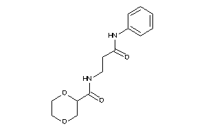 N-(3-anilino-3-keto-propyl)-1,4-dioxane-2-carboxamide