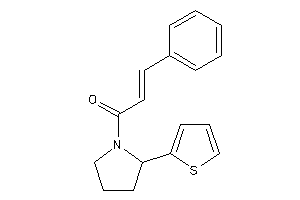 3-phenyl-1-[2-(2-thienyl)pyrrolidino]prop-2-en-1-one