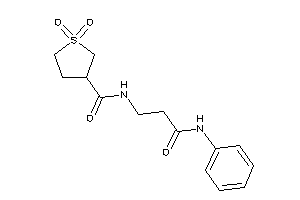 N-(3-anilino-3-keto-propyl)-1,1-diketo-thiolane-3-carboxamide