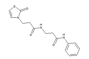 N-(3-anilino-3-keto-propyl)-3-(2-keto-4-thiazolin-3-yl)propionamide