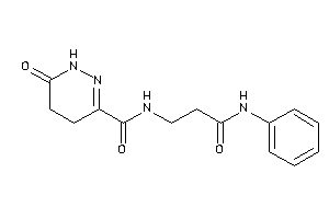 N-(3-anilino-3-keto-propyl)-6-keto-4,5-dihydro-1H-pyridazine-3-carboxamide