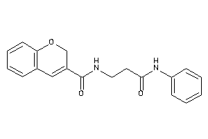 N-(3-anilino-3-keto-propyl)-2H-chromene-3-carboxamide