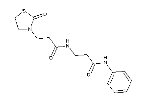 N-(3-anilino-3-keto-propyl)-3-(2-ketothiazolidin-3-yl)propionamide