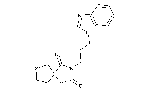 3-[3-(benzimidazol-1-yl)propyl]-7-thia-3-azaspiro[4.4]nonane-2,4-quinone