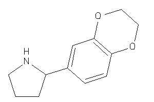 2-(2,3-dihydro-1,4-benzodioxin-6-yl)pyrrolidine