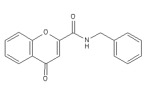 Image of N-benzyl-4-keto-chromene-2-carboxamide