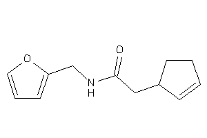 2-cyclopent-2-en-1-yl-N-(2-furfuryl)acetamide